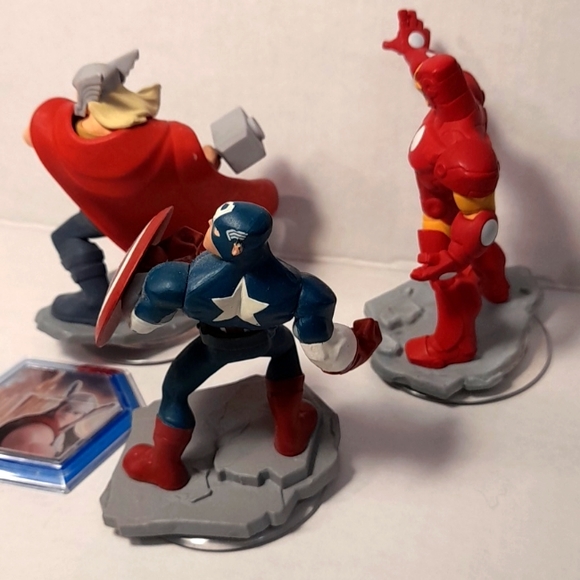 MARVEL 2.0 Disney Infinity Figure Power Disc Lot - Picture 2 of 4